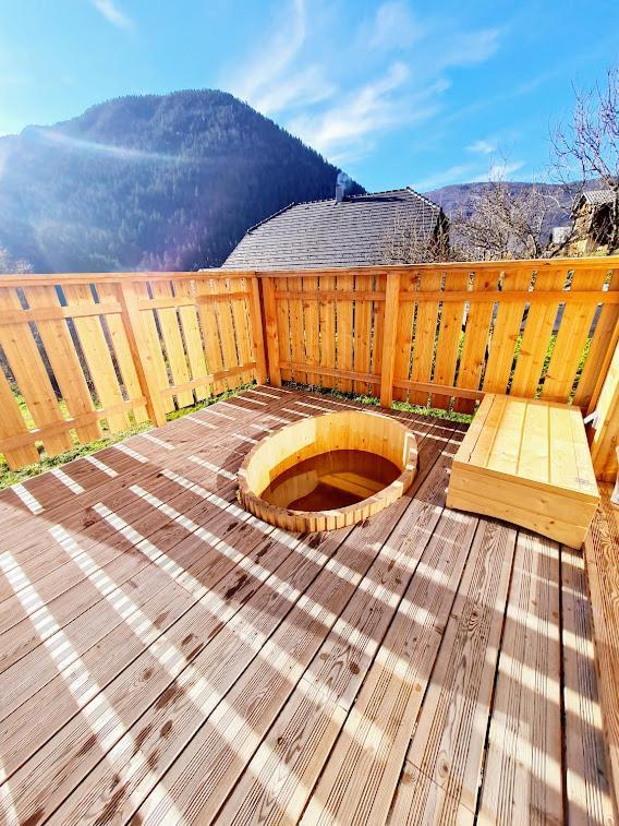 Le Chalet Du Blanc Spa Yoga Aillon-le-Jeune Exterior foto